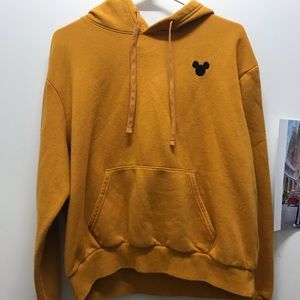 Yellow hoodie